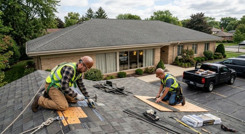 Our team working on Roofing Service projects in Broomfield, CO