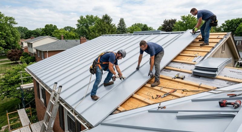 Aluminum Roof Installation in Commerce City, CO