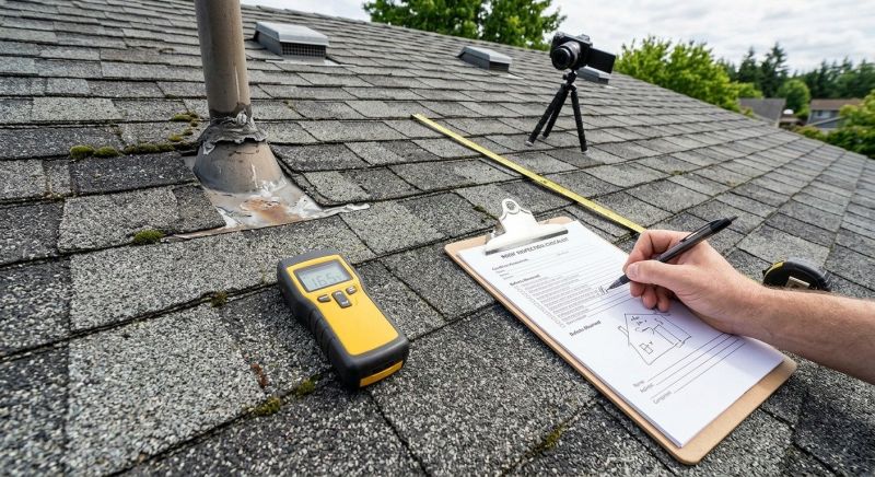 Asphalt Roof Inspection in Commerce City, CO