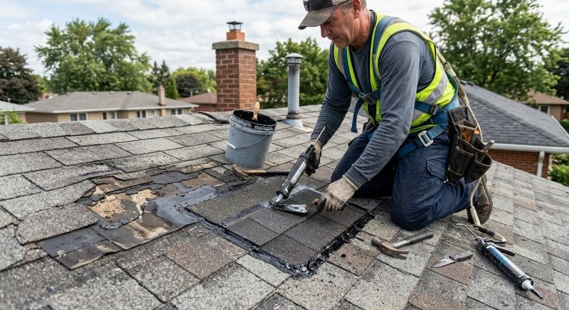 Asphalt Roof Leak Repair in Morrison, CO