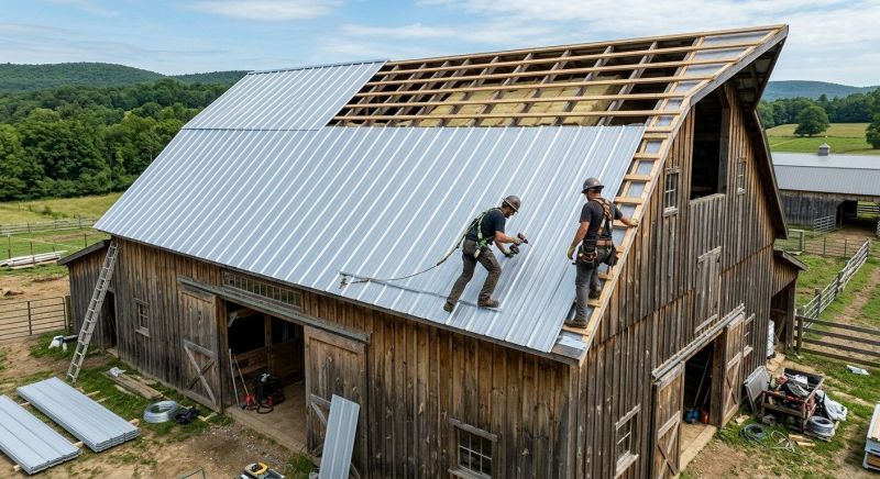 Barn Roof Construction in Broomfield, CO