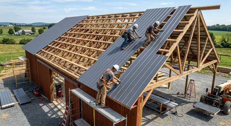 Barn Roof Construction in Broomfield, CO