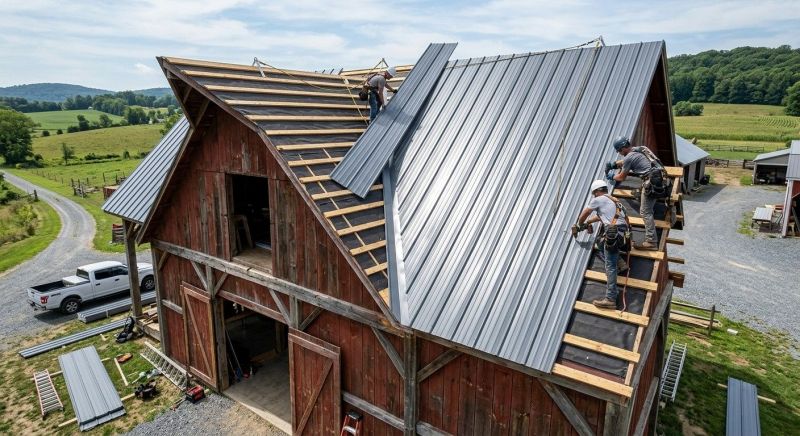 Barn Roof Installation in Broomfield, CO