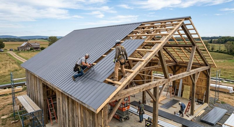 Barn Roof Installation in Broomfield, CO
