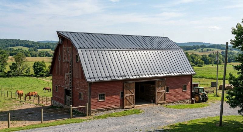 Barn Roof Replacement in Jefferson County, CO