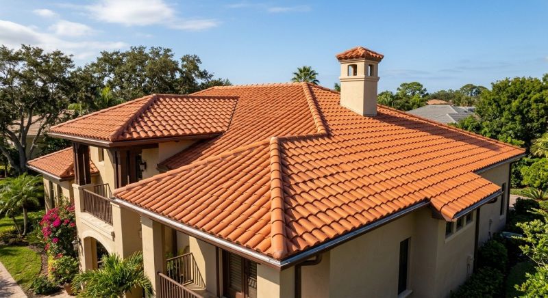 Barrel Tile Roof Installation in Broomfield, CO