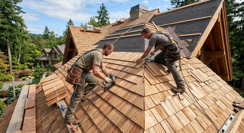 Cedar Roof Installation in Brighton, CO