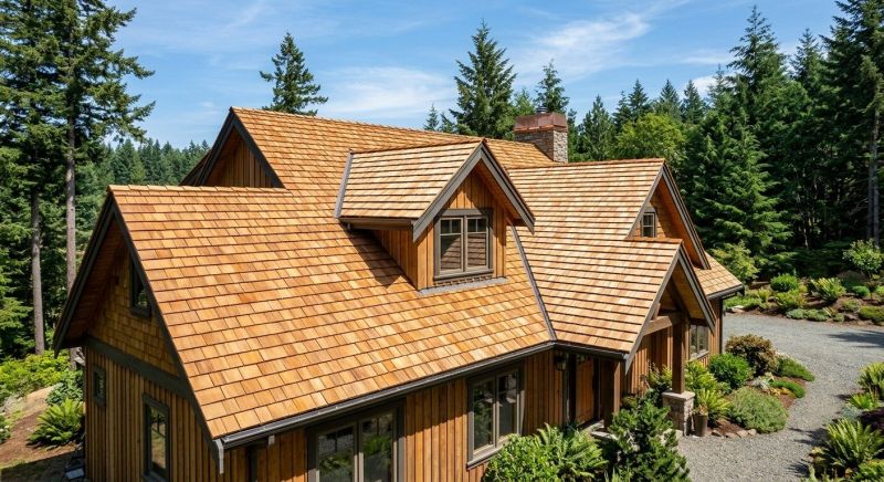 Cedar Roof Installation in Louisville, CO