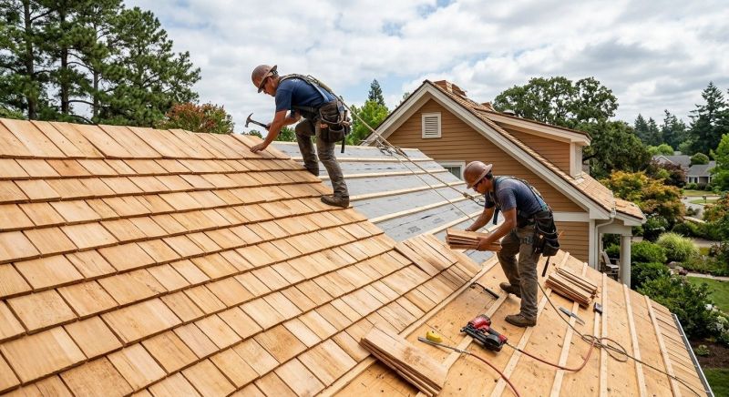 Cedar Shake Roof Construction in Jefferson County, CO