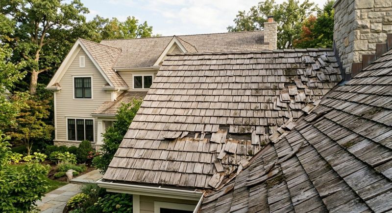 Cedar Shake Roof Repair in Brighton, CO