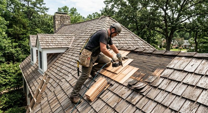 Cedar Shingles Repair in Aurora, CO