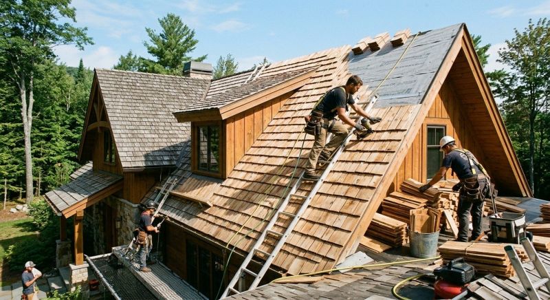 Cedar Shingles Replacement in Firestone, CO