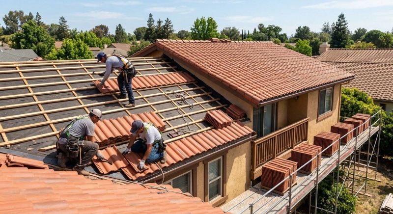 Clay Roof Installation in Nederland, CO