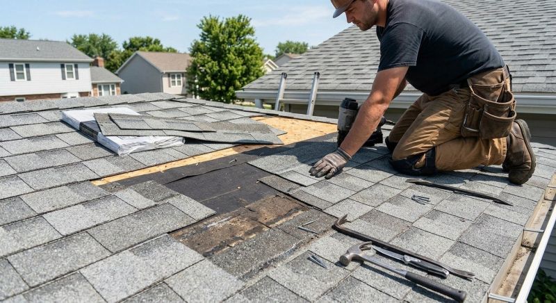 Composite Roof Repair in Broomfield, CO