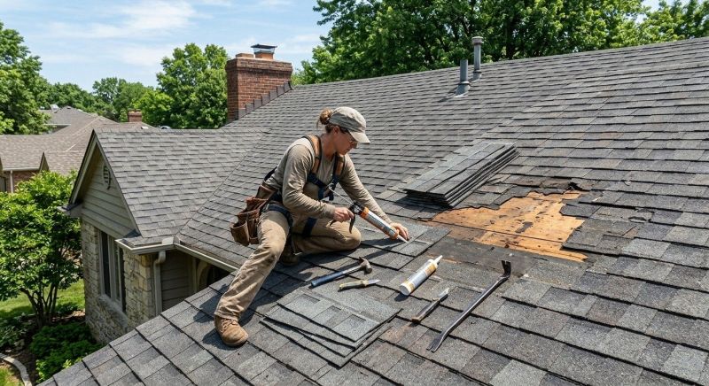 Composite Shingle Repair in Broomfield, CO