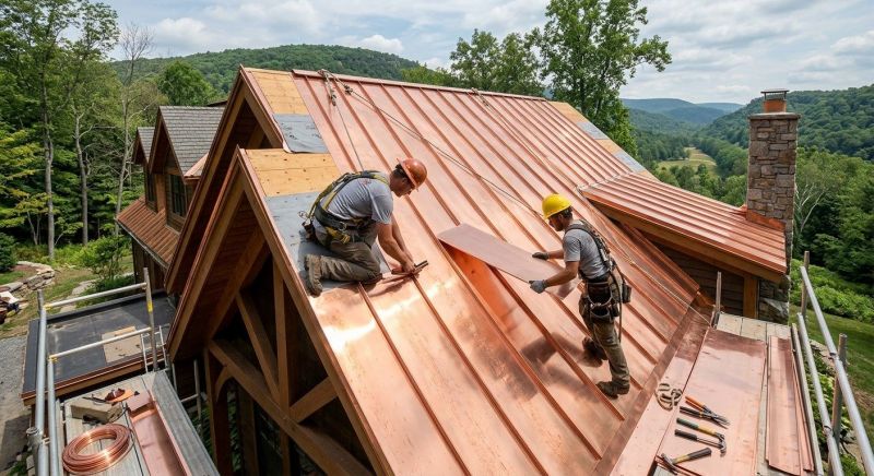 Copper Roof Installation in Broomfield, CO