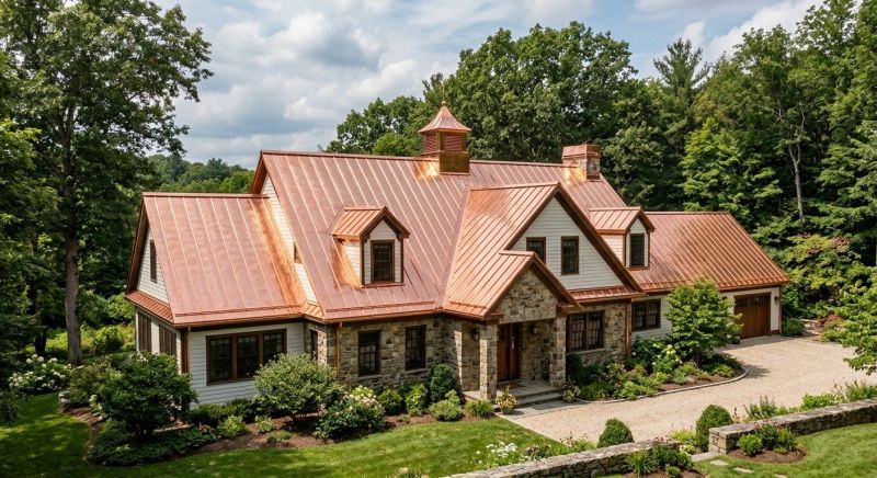 Copper Roof Replacement in Broomfield, CO