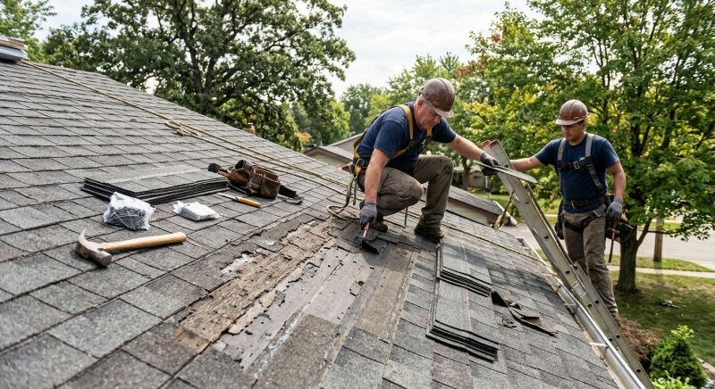 Damaged Roof Repair in Wheat Ridge, CO