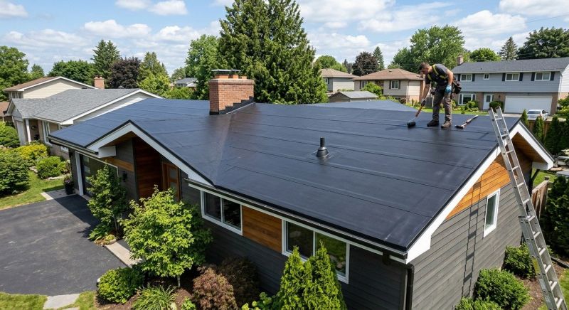Epdm Roof Installation in Arapahoe County, CO