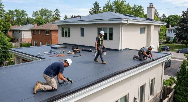 Epdm Roof Installation in Black Hawk, CO