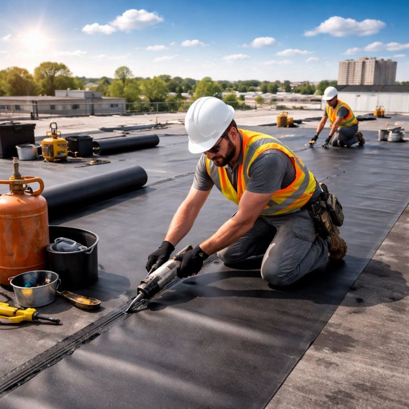 Epdm Roof Installation in Broomfield, CO