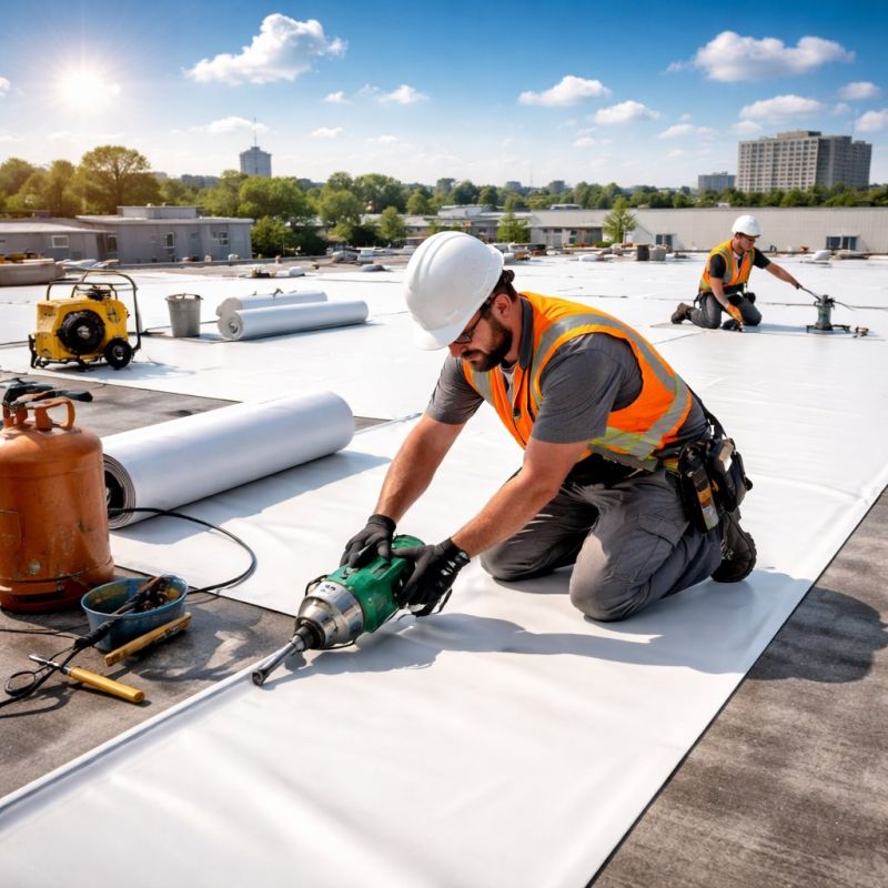 Epdm Roof Installation in Westminster, CO