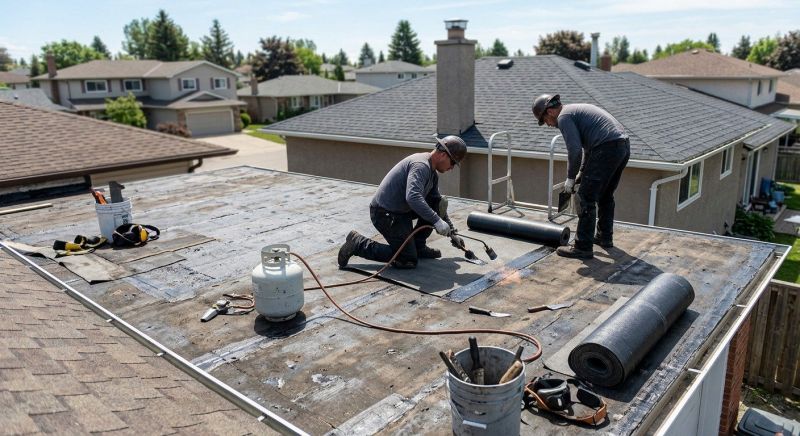 Flat Roof Repair in Lyons, CO