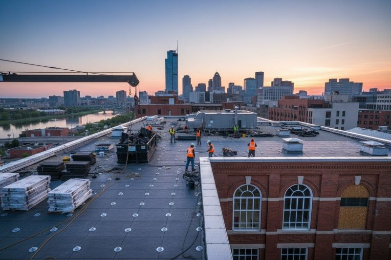 Flat Roof Replacement in Denver County, CO