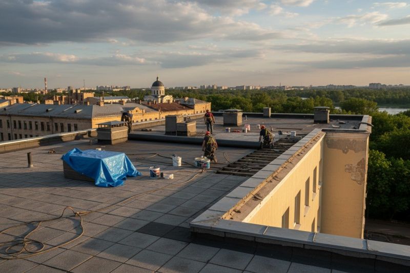 Flat Roof Replacement in Erie, CO