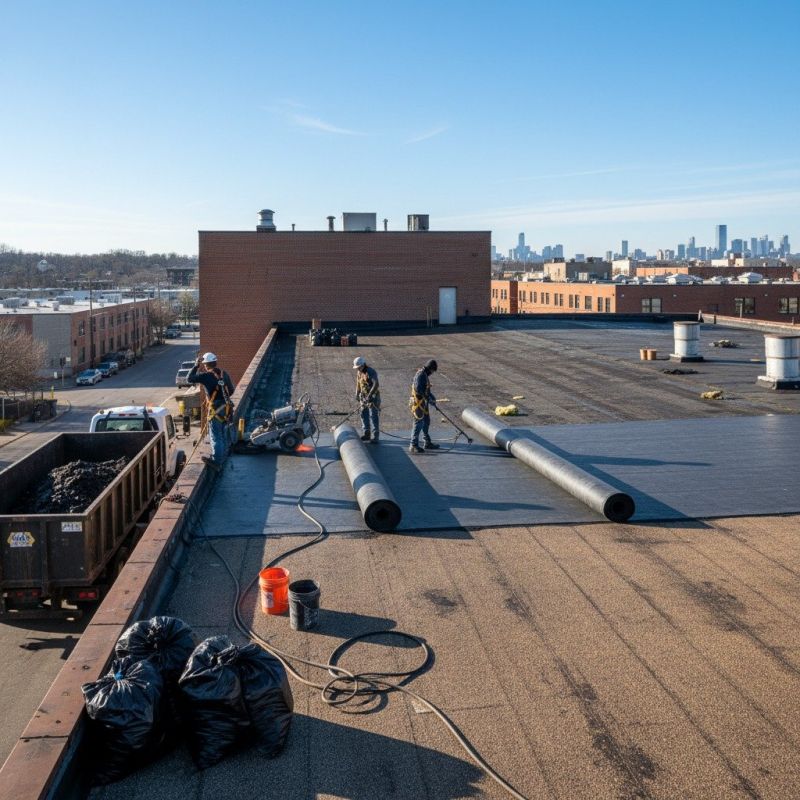 Flat Roof Replacement in Fort Lupton, CO