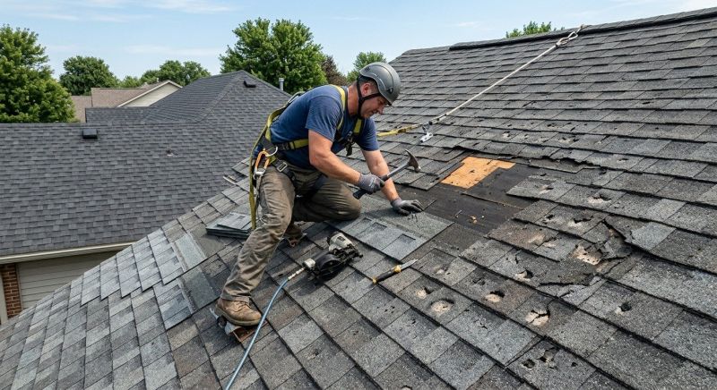 House Roof Repair in Aurora, CO