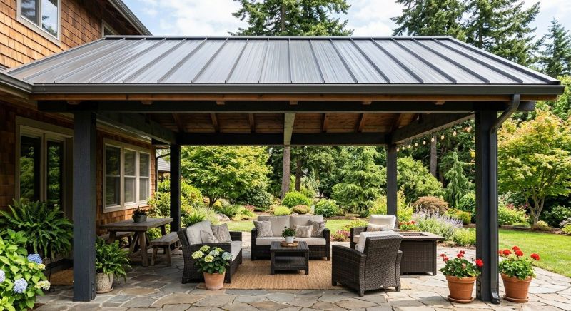Metal Patio Roof Repair in Broomfield, CO