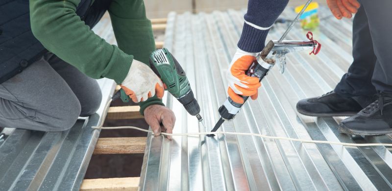 Metal Roof Flashing Repair in Broomfield, CO