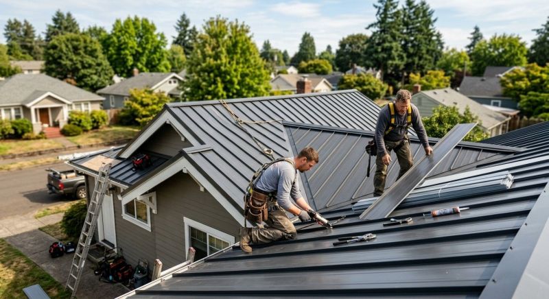 Metal Roof Repair in Jamestown, CO