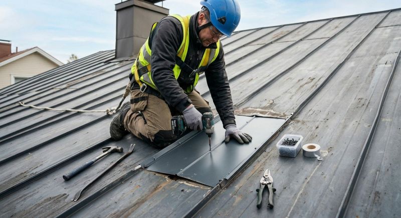Metal Roof Repair in Wheat Ridge, CO