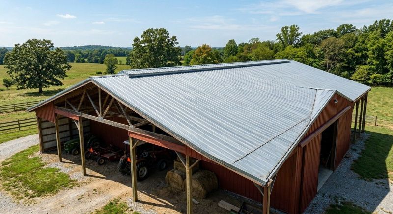 Pole Barn Roof Repair in Broomfield, CO