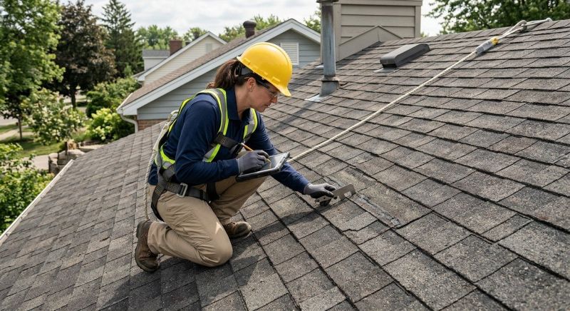 Roof Damage Inspection in Broomfield, CO