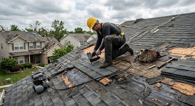 Roof Damage Repair in Aurora, CO