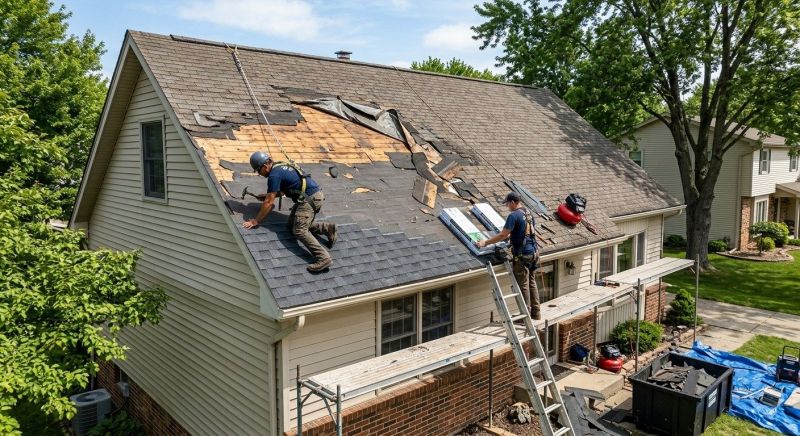 Roof Damage Repair in Englewood, CO