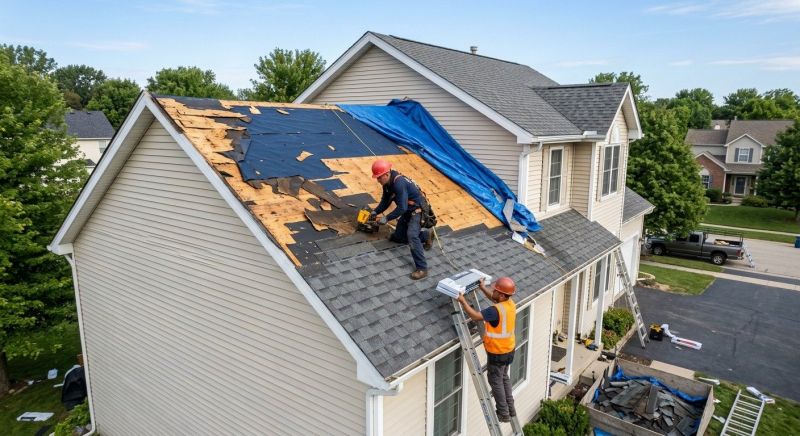Roof Damage Restoration in Aurora, CO