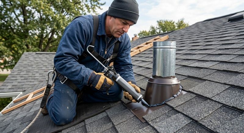 Roof Vent Flashing Repair in Broomfield, CO