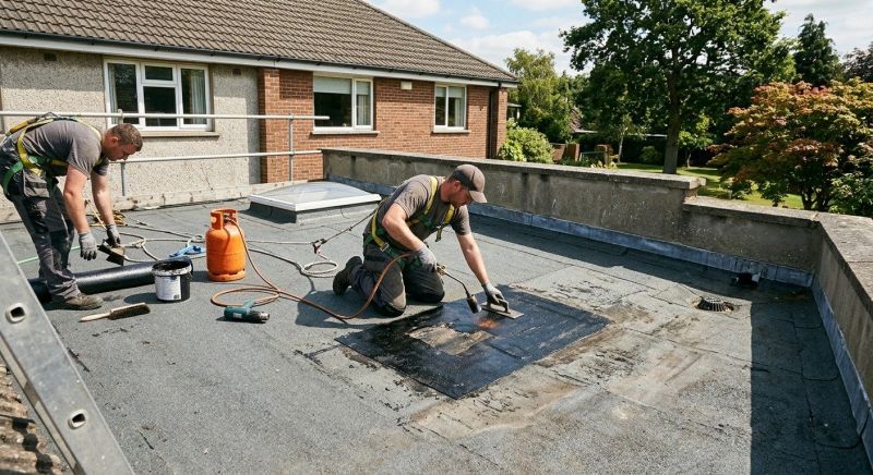 Rubber Roof Repair in Aurora, CO