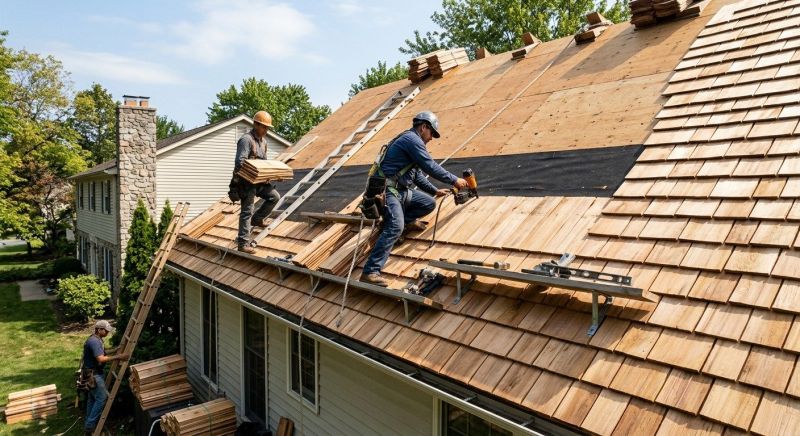 Shake Roof Replacement in Lyons, CO