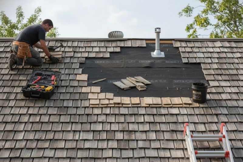 Shake Shingle Repair in Morrison, CO