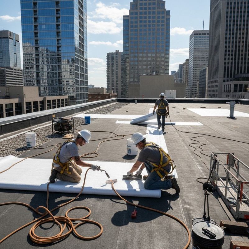 Single Ply Roof Repair in Black Hawk, CO