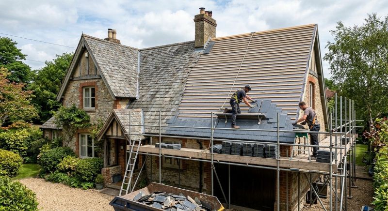 Slate Roof Replacement in Golden, CO
