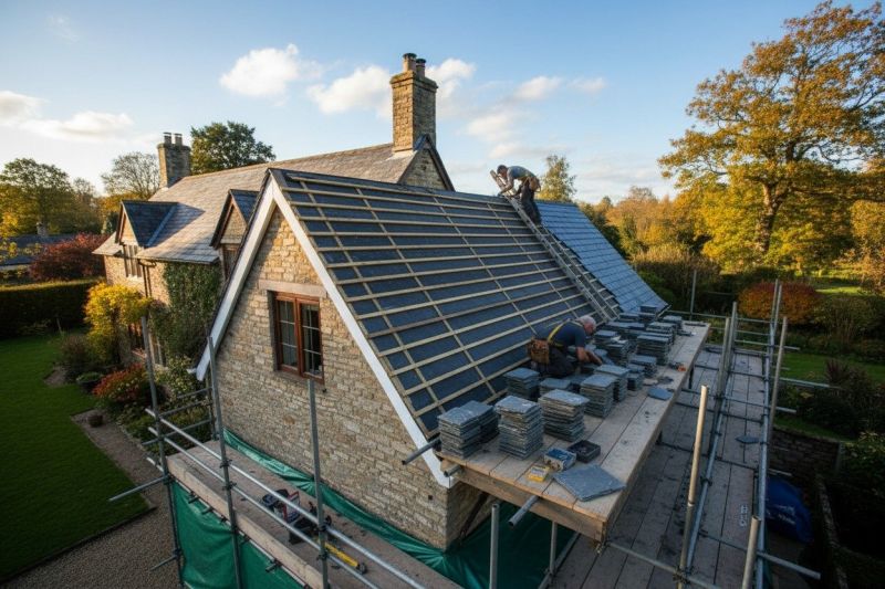 Slate Roof Replacement in Louisville, CO