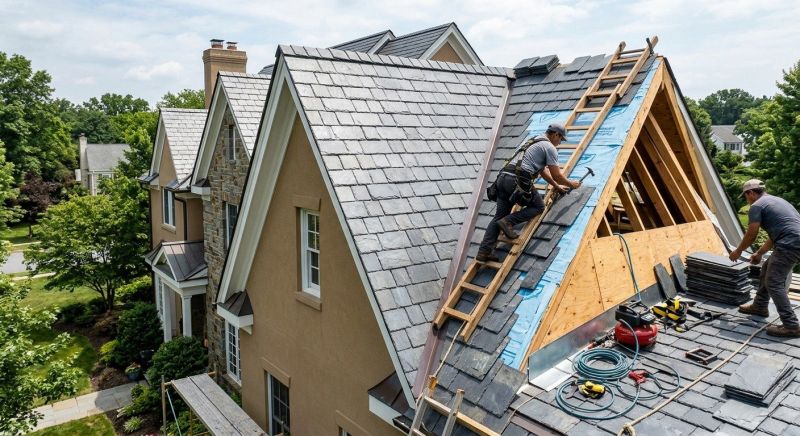 Slate Shingles Repair in Jefferson County, CO