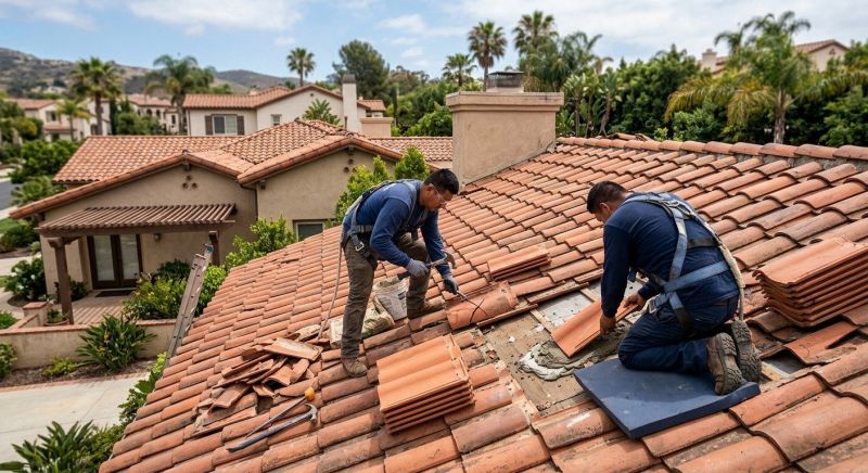 Spanish Tile Roof Repair in Broomfield, CO