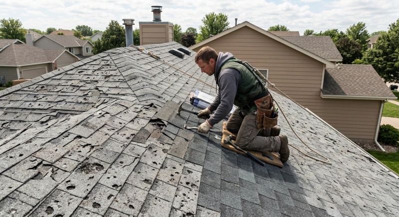 Storm Damage Roof Repair in Englewood, CO